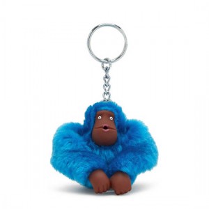 AZURE Blue Kipling Sven Monkey Keychain Accessories | GFXVBZ-804