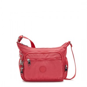 Beige Coral Kipling Gabbie Small Crossbody Bags | XIYRSC-246