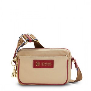 Beige Kipling Abanu Crossbody Bags | YEVRTG-671