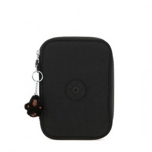 Black Kipling 100 Pens Classic Case Bags | PMGNVX-460