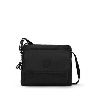 Black Kipling Aisling Crossbody Bags | MHOULY-093