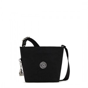 Black Kipling Alina Crossbody Bags | QWCJDZ-093