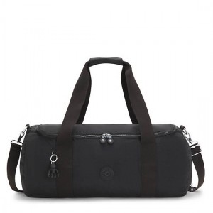 Black Kipling Argus Small Duffle Bags | EZLJDX-763