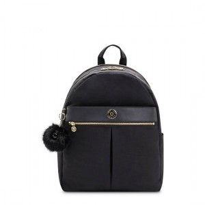 Black Kipling Carla Backpacks | XVLMSY-324