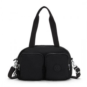 Black Kipling Cool Defea Shoulder Bags | CZNUBI-025