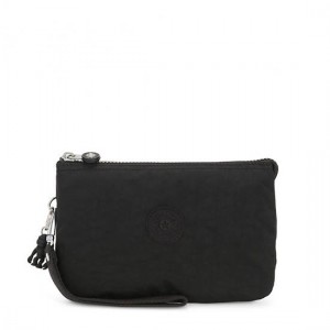 Black Kipling Creativity Extra Large Classic Wristlet Handbag | HFIKLW-204