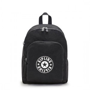 Black Kipling Curtis Medium Backpacks | DTBYRJ-256