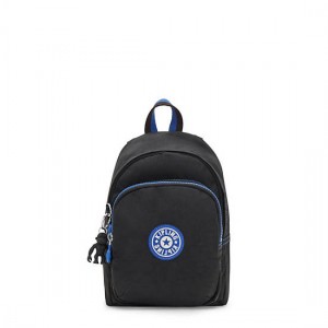 Black Kipling Delia Compact Convertible Backpacks | BDHNZT-392