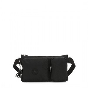 Black Kipling Presto Up Waist Bags | GOSLDV-160