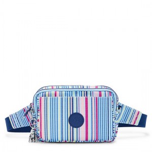 Blue Kipling Abanu Multi Printed Convertible Crossbody Bags | YVZWFQ-408