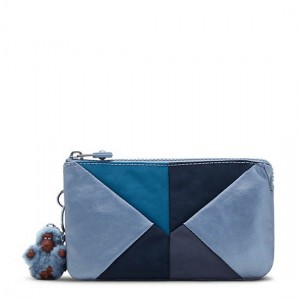 Blue Kipling Creativity Large Classic Pouch Bags | JTIGCX-014