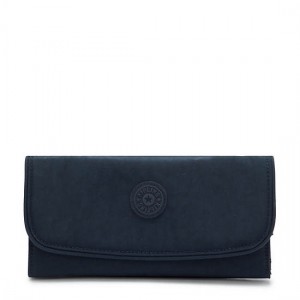 Blue Kipling Money Land Snap Wallets | VIKXTG-579