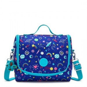 Blue Kipling New Kichirou Printed Lunch Bags | GYRPQE-395