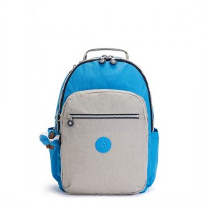 Blue Kipling Seoul Large 15" Backpack Laptop Bags | XLDRCQ-289