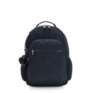 Blue Kipling Seoul Large 15" Backpack Laptop Bags | BVXLGW-267