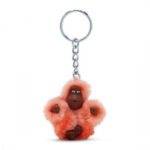 Coral Kipling Sven Extra Small Monkey Keychain Accessories | TGNLPD-368