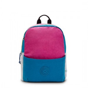 Green Flower Kipling Sonnie 15" Backpack Laptop Bags | HFKBWQ-270