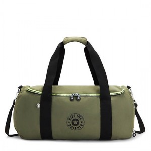 Green Kipling Argus Small Duffle Bags | MFWUYO-597