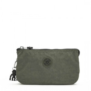 Green Kipling Creativity Large Pouches | QDTZOH-674