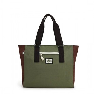 Green Kipling Jodi M Tote Bags | GMOCZJ-637