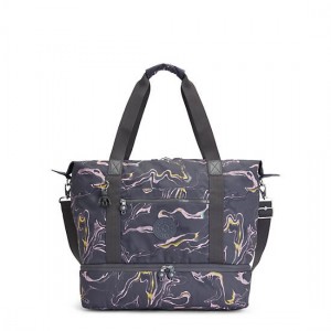 Grey Kipling Art M Weekender Printed Tote Bags | DLZKYB-398