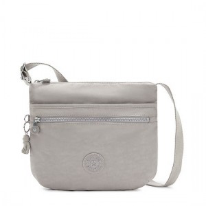 Grey Kipling Arto Crossbody Bags | ZOWAYQ-120