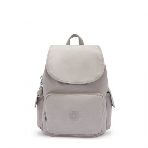 Grey Kipling City Pack Backpacks | MLKREF-485