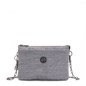 Grey Kipling Riri Crossbody Bags | CVJZFS-798