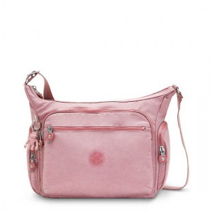 Lavender Pink Kipling Gabbie Crossbody Bags | LTNEZP-851