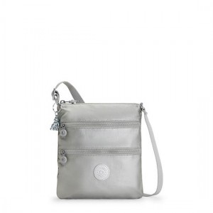 Light Metal Kipling Keiko Metallic Crossbody Mini Bag | XJCKSE-759