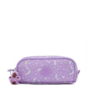 Metal Kipling Gitroy Printed Pencil Case Bags | NCKZSU-562