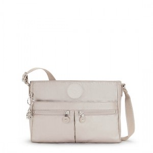 Metal Kipling New Angie Metallic Crossbody Bags | DBXTZC-371