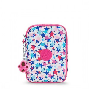 Multicolor Kipling 100 Pens Printed Case Bags | XNYVMF-712