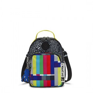 Multicolor Kipling Alber MTV 3-in-1 Convertible Mini Bag Backpacks | YDPHRW-695