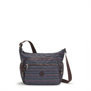 Multicolor Kipling Gabbie Printed Crossbody Bags | WAIMNV-413