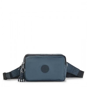 Navy Grey Kipling Abanu Multi Convertible Crossbody Bags | HSLYJD-862