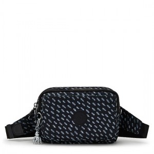 Navy Kipling Abanu Multi Printed Convertible Crossbody Bags | EXHJCA-526