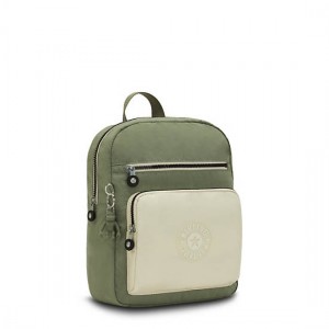 Olive Green Kipling Polly Backpacks | MTKVQU-495