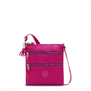 Pink Fuchsia Kipling Keiko Crossbody Mini Bag | QUODNJ-861