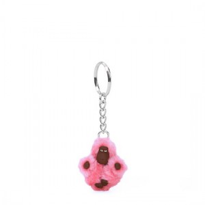 Pink Kipling Sven Extra Small Fashion Monkey Keychain Accessories | YATWVQ-459