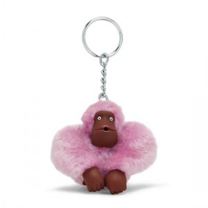 Purple Kipling Sven Monkey Keychain Accessories | IHWDZA-059