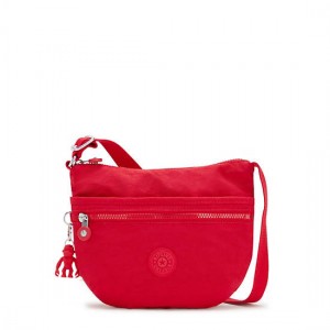 Red Dark Red Kipling Arto Small Crossbody Bags | LVKPAN-135