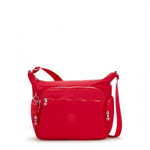 Red Dark Red Kipling Gabbie Crossbody Bags | MIURVL-130