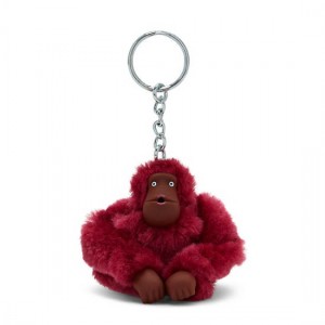 Red Kipling Sven Small Classic Sven Monkey Keychain Accessories | OGNMPE-021