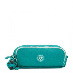 Turquoise Kipling Gitroy Pencil Case Bags | LTSEBW-456