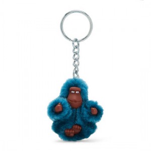 Turquoise Kipling Sven Extra Small Fashion Monkey Keychain Accessories | JPYREC-650