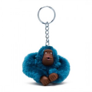 Turquoise Kipling Sven Small Monkey Keychain Accessories | OJBSWV-152