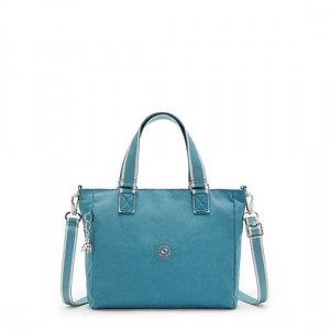 Turquoise Kipling Venla Tote Bags | RPBDTH-930