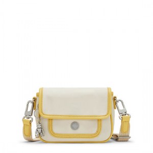 Yellow Kipling Inaki Small Crossbody Bag Handbag | ASKVHO-106