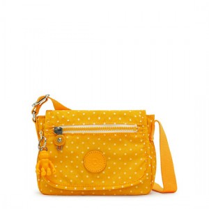 Yellow Kipling Sabian Classic Printed Crossbody Mini Bag | TMWNAO-856